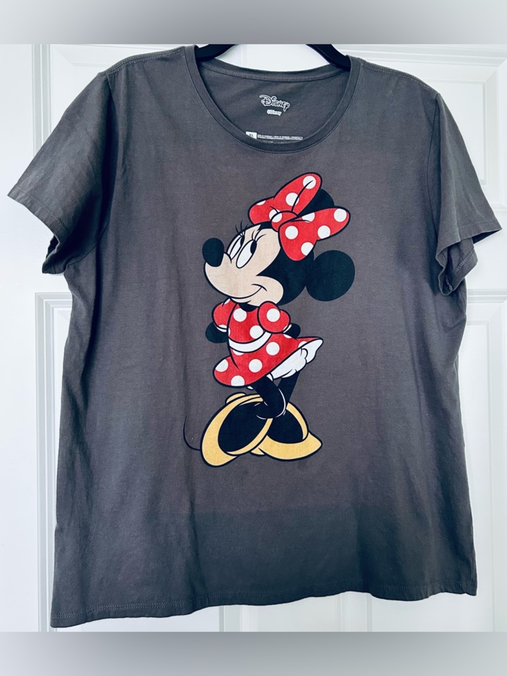Disney Minnie Mouse Tee - Charcoal, Red, Yellow, Black